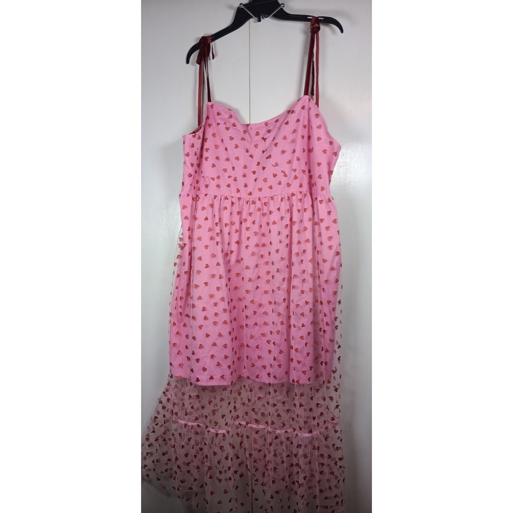 womens dress pink hearts 5x Bodycon dollette coquette feminine romantic cosplay